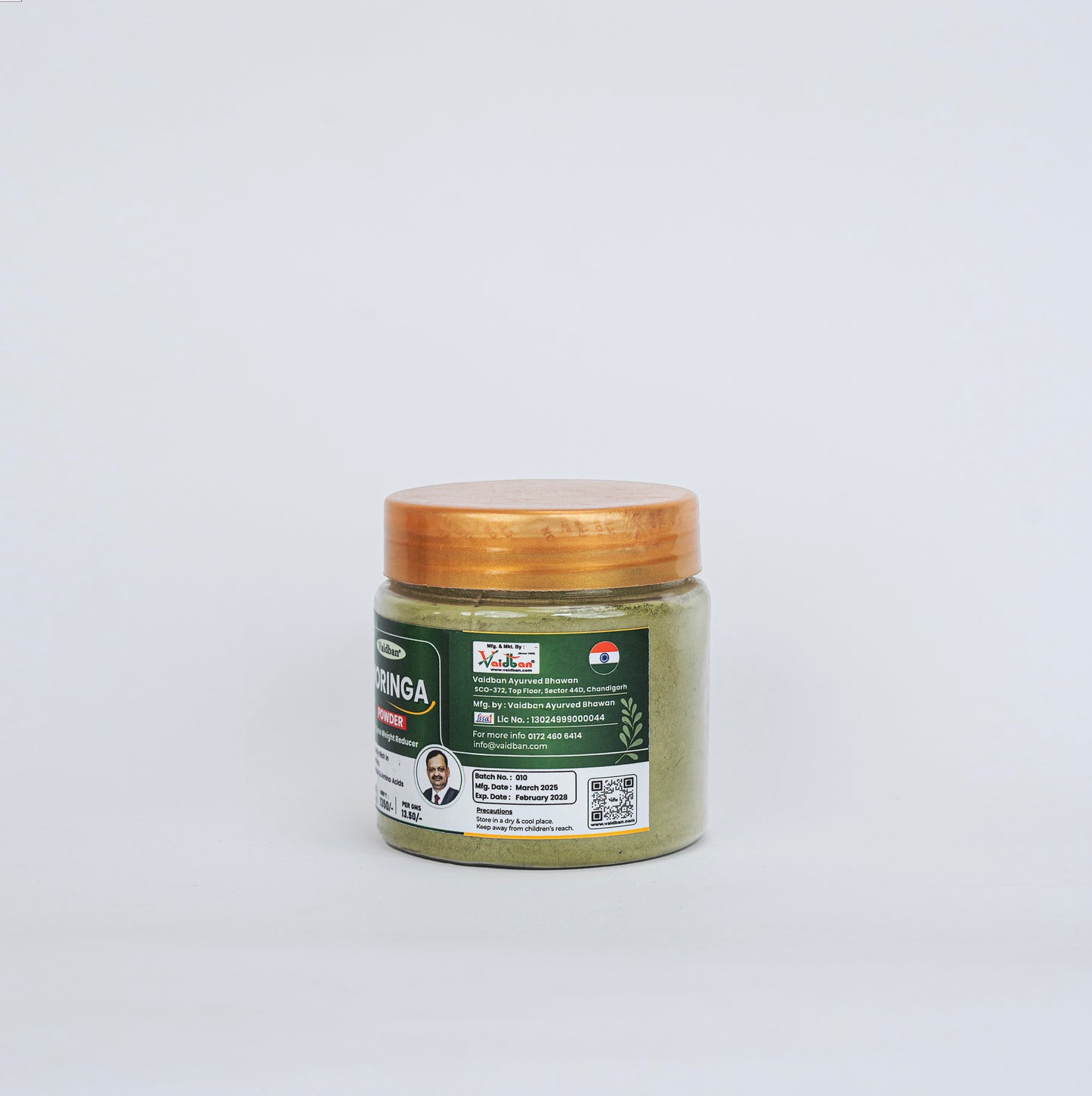 Vaidban Moringa Powder – 100% Natural