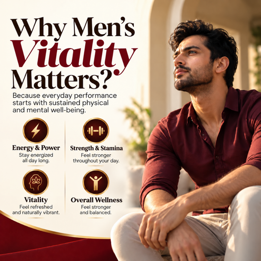 Vaidban X-Plus Gold Oil – Ayurvedic Massage Oil for Men's Performance, Stamina, Timing & Vitality