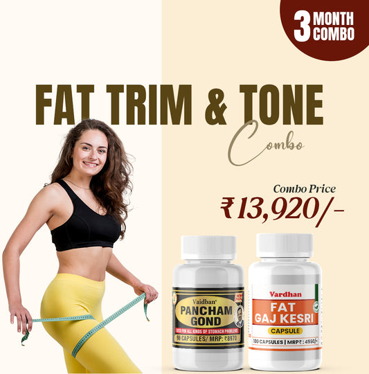 Vaidban Fat Trim & Tone Combo: Achieve Your Dream Body the Ayurvedic Way