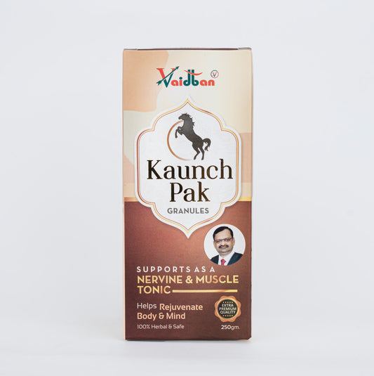 Vaidban Kaunch Pak Granules – Premium Ayurvedic Nervine & Muscle Tonic (250g)