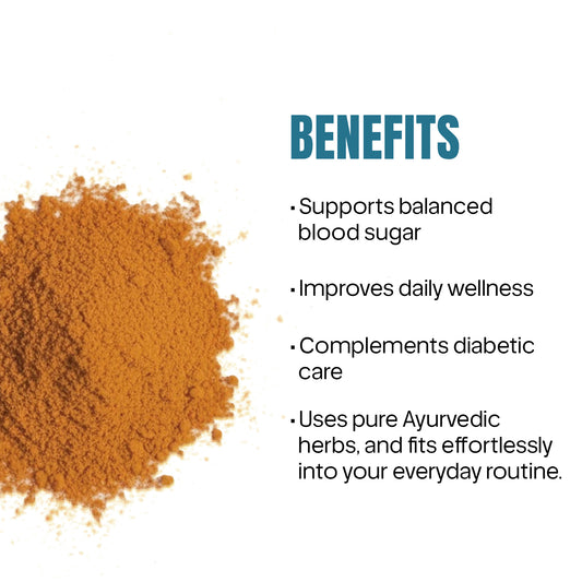 Vaidban Diabetic Control Powder - Natural Ayurvedic Solution for Balanced Blood Sugar Levels