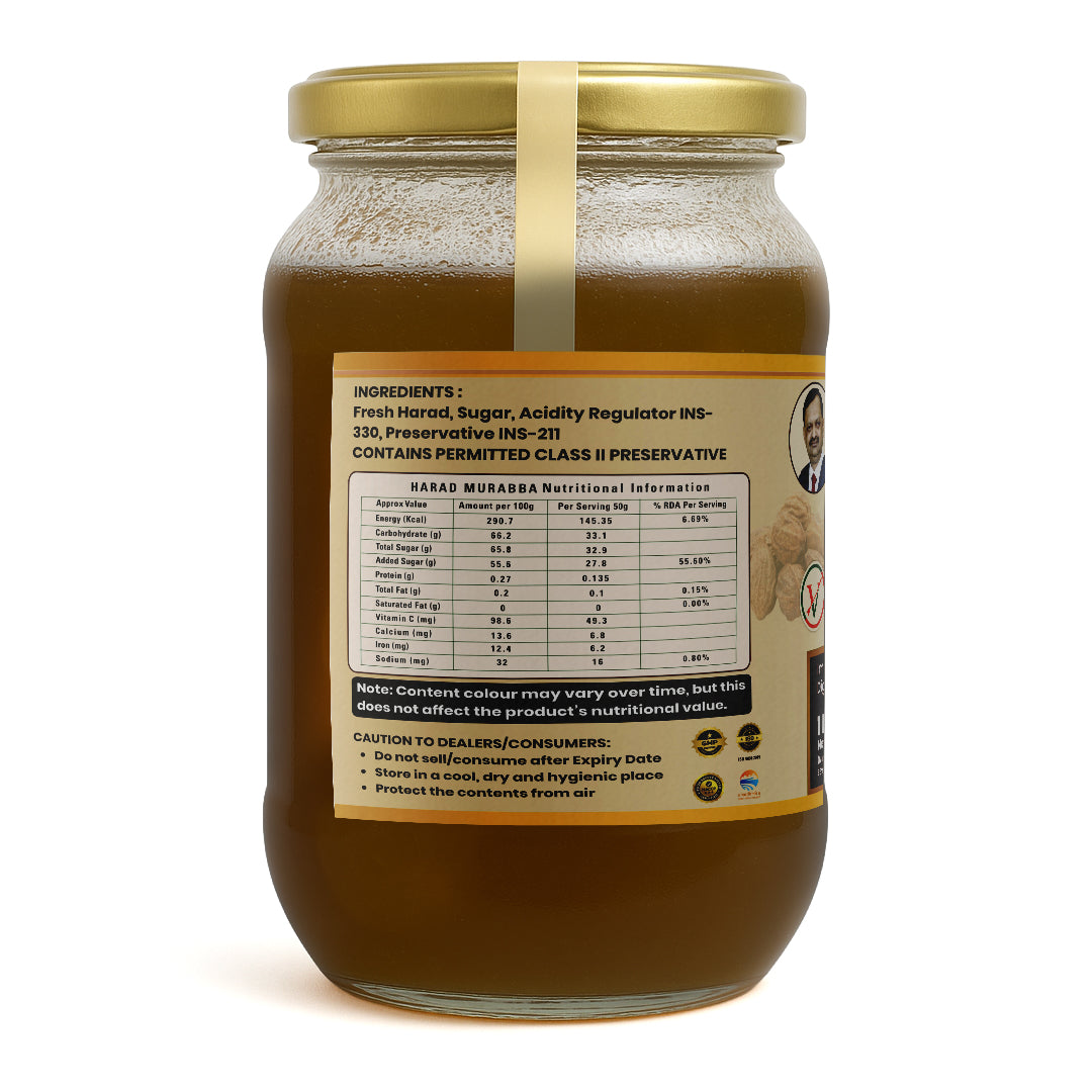 Vaidban Harad Murabba – Natural Digestive & Immunity Booster