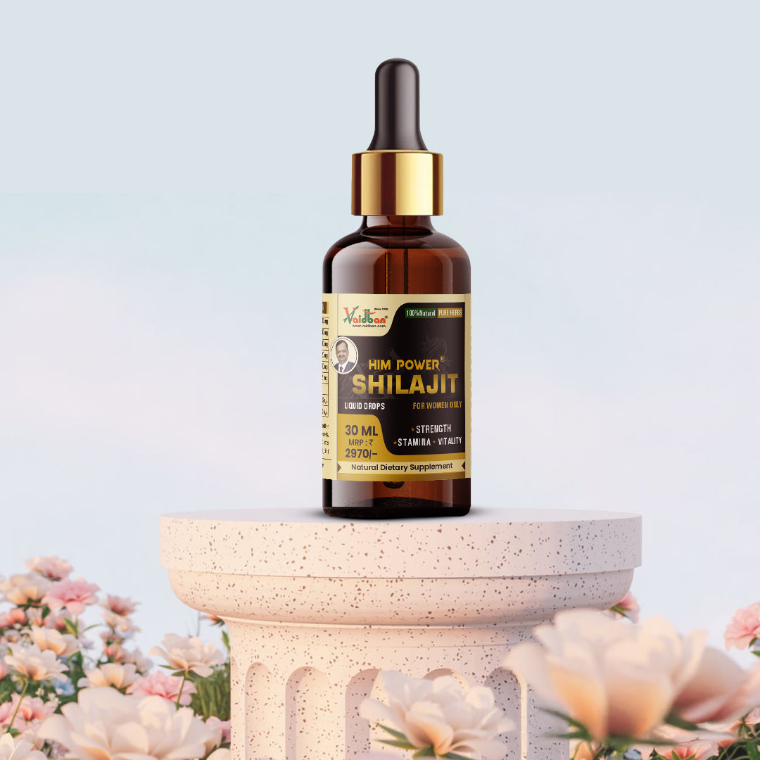 Vaidban HIM Power Shilajit - for Strength , Stamina ,Vitality
