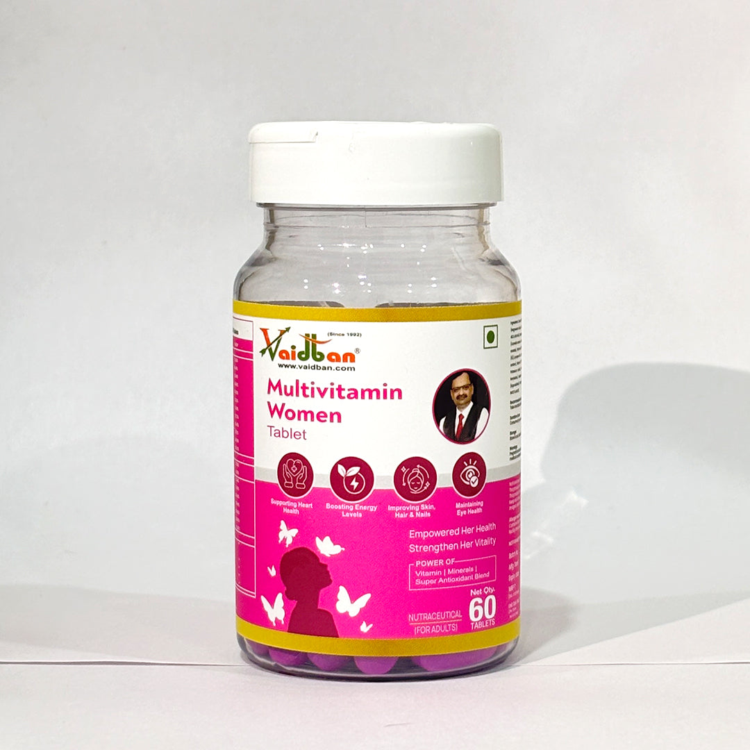 Vaidban Multivitamin Women Tablets – Complete Nutrition for Women