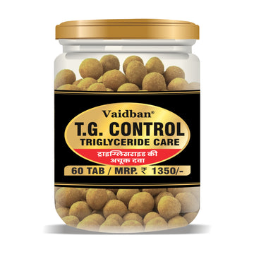 Vaidban T.G. Control - Natural Triglyceride Care Tablets (60 Tabs)
