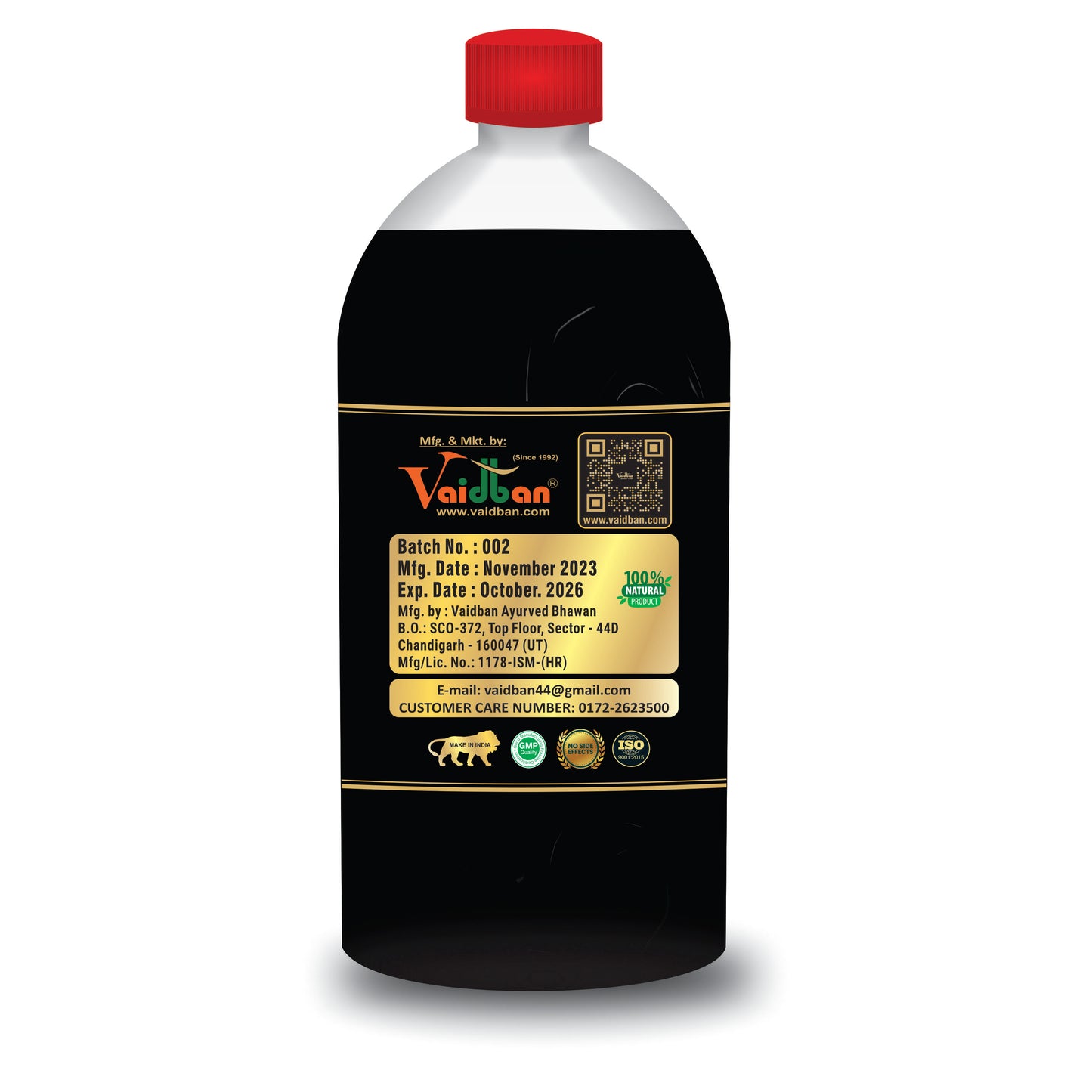 Vaidban Thyroid Care Syrup: Holistic Support for Thyroid Health