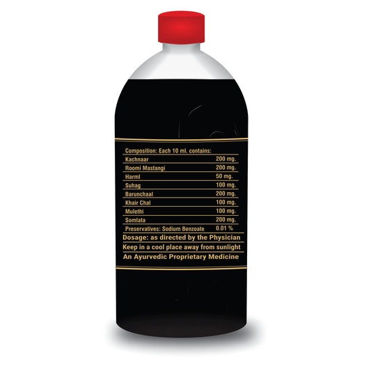 Vaidban Thyroid Care Syrup: Holistic Support for Thyroid Health