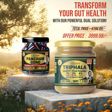 Vaidban Pancham Gond & Triphala – The Ultimate Digestive Health Combo and Weight Control!