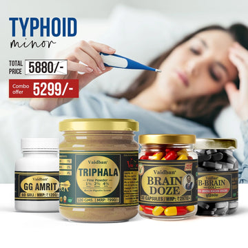 Vaidban Typhoid Minor Combo - Typhoid Recovery & Immunity Support