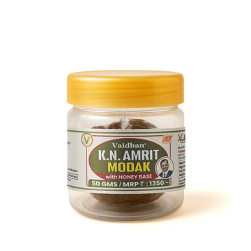 Vaidban K.N. Amrit Modak – Ayurvedic Immunity Booster with Honey Base (50g)