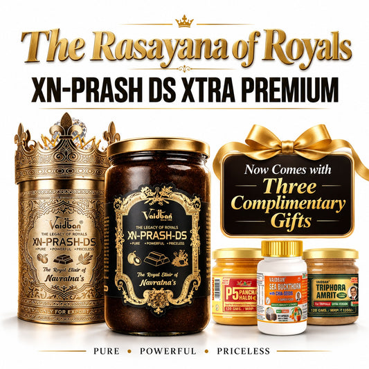 Vaidban XN-Prash-DS | Premium Chyawanprash by Subhash Goyal - The Legacy of Royals