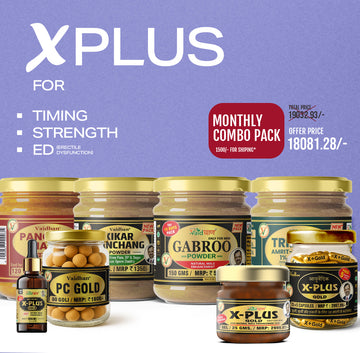 Vaidban X-Plus Monthly Combo Pack – Timing, Strength & Vitality Support