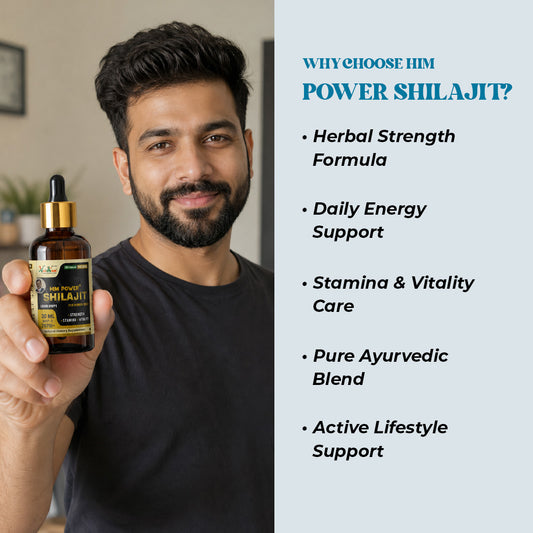 Vaidban HIM Power Shilajit - for Strength , Stamina ,Vitality
