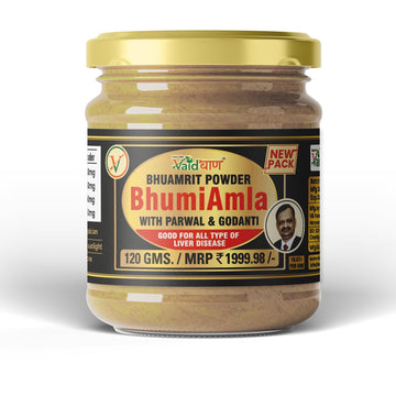 Vaidban Bhuamrit Bhumi Amla Powder – Liver Care Herbal Supplement (120g)