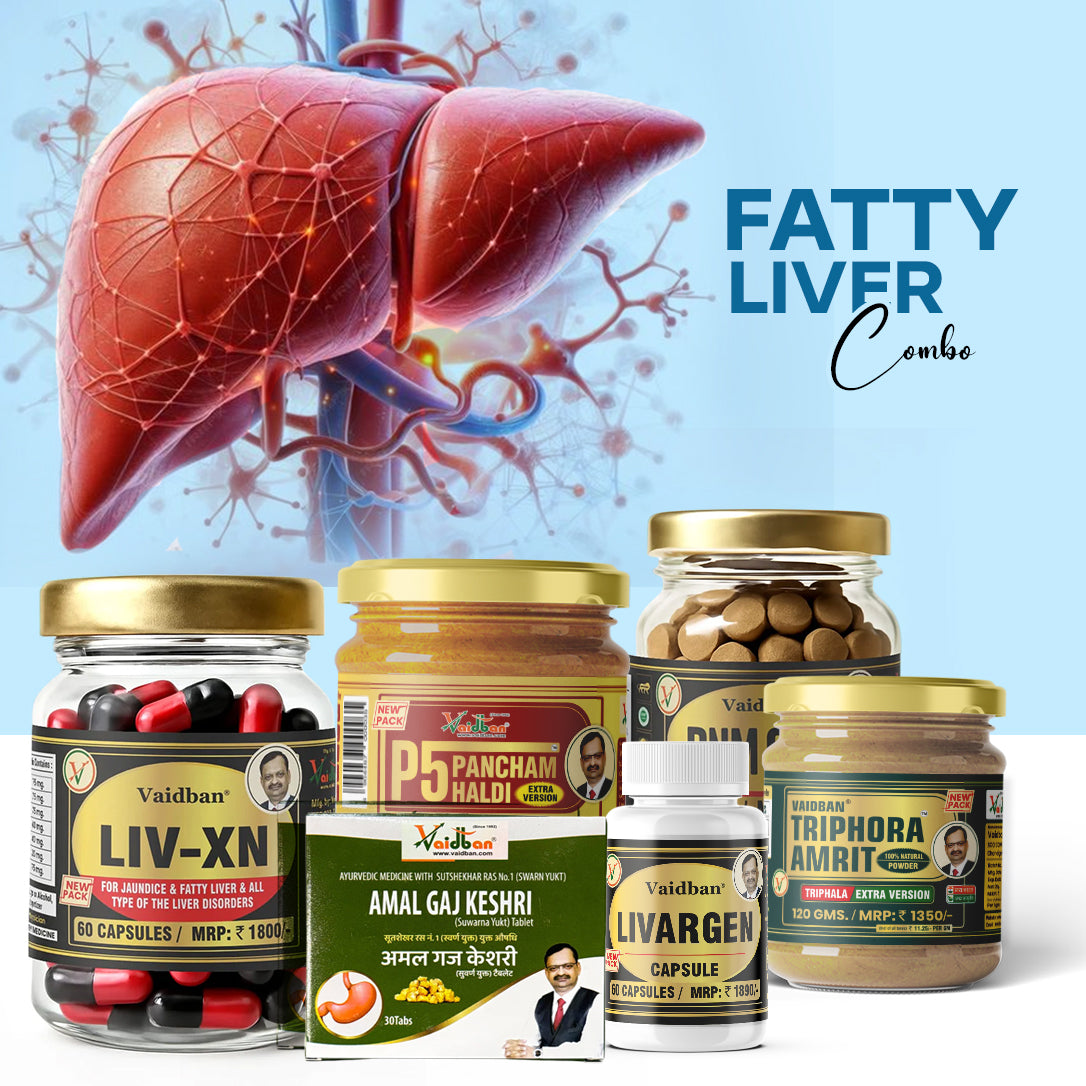 Vaidban Fatty Liver Wellness Combo Pack