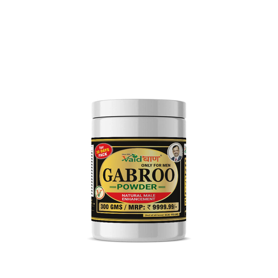 Vaidban Gabroo Ayurvedic herbal powder 300 g pack for men