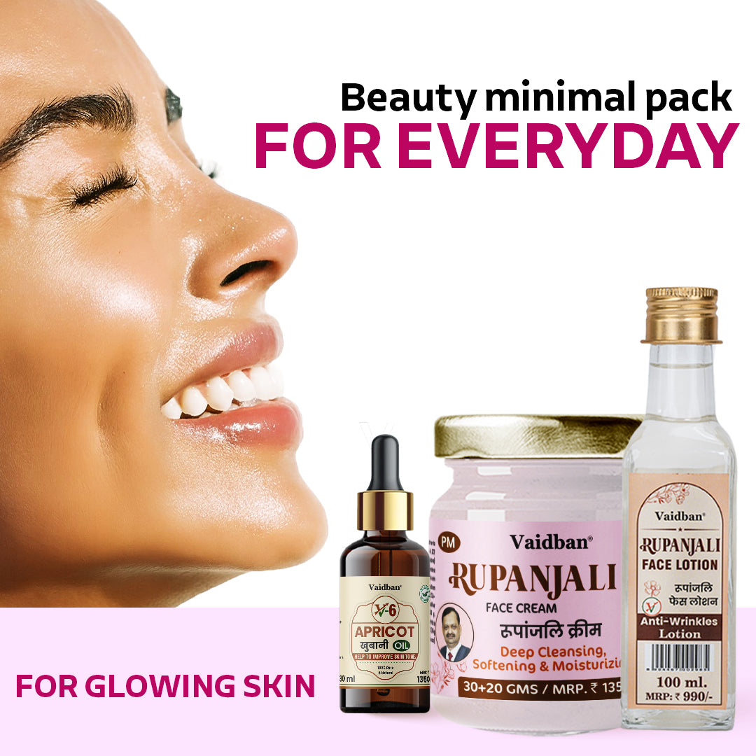 Beauty Minimal Pack for Everyday Glowing Skin - 3-Step Skincare Combo