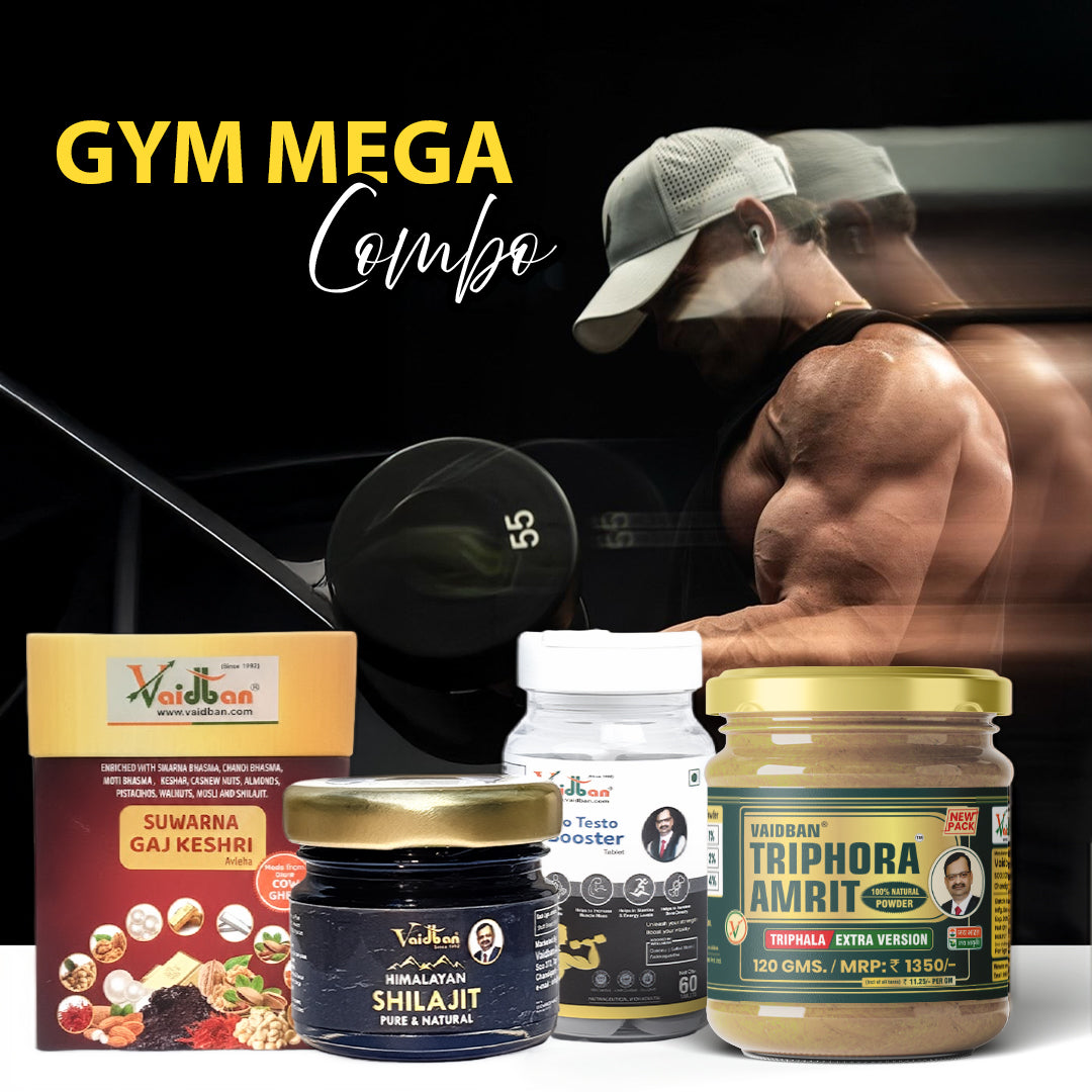 Vaidban Gym Mega Combo - Complete Fitness & Strength Building Pack