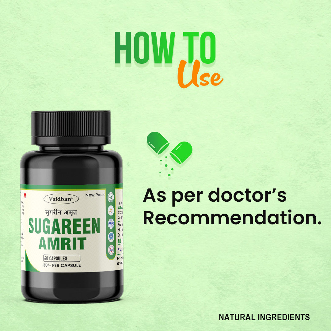 Vaidban Sugareen Amrit Capsules