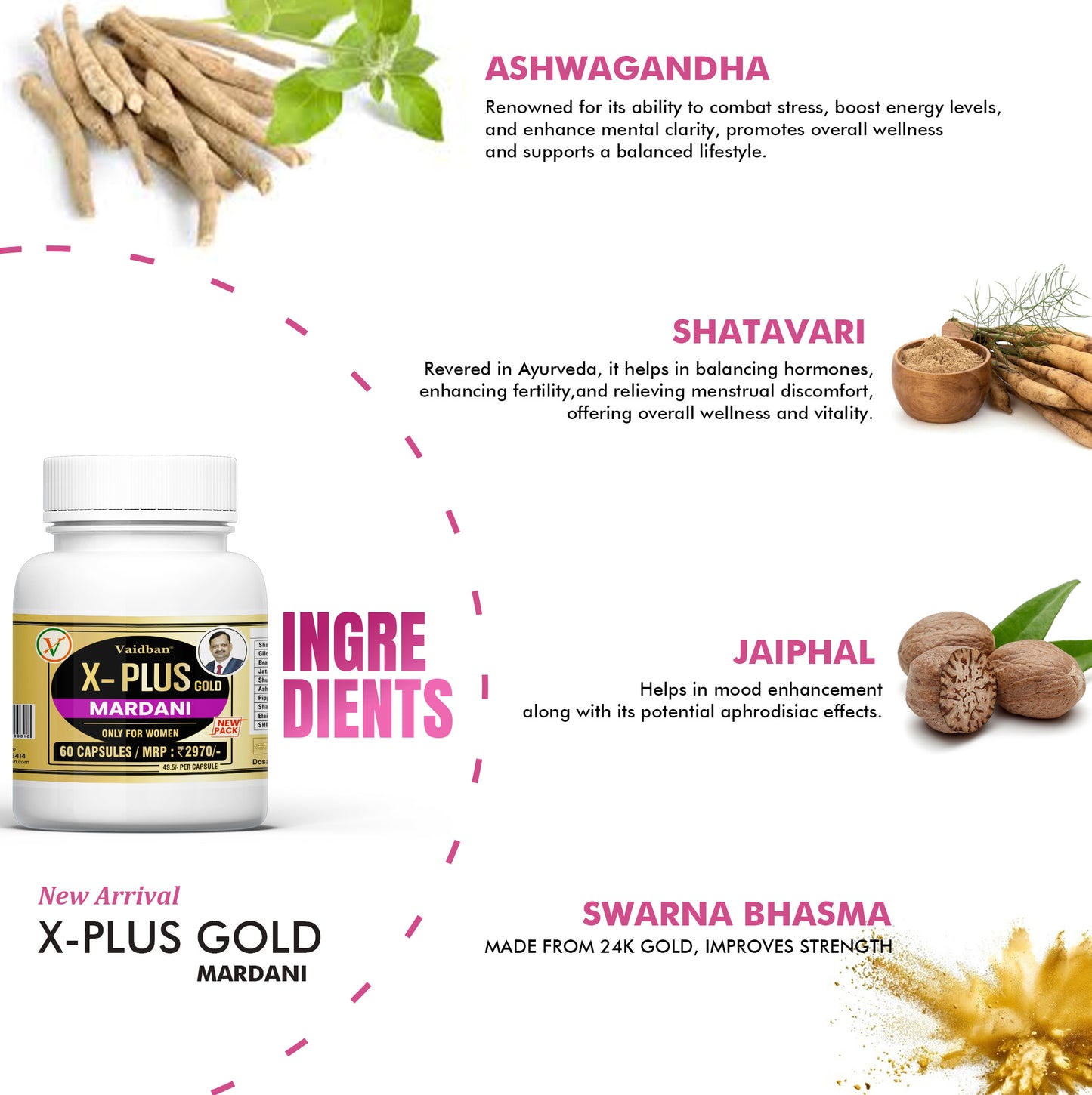 Vaidban X-Plus Gold Mardani β Performance Booster for Women