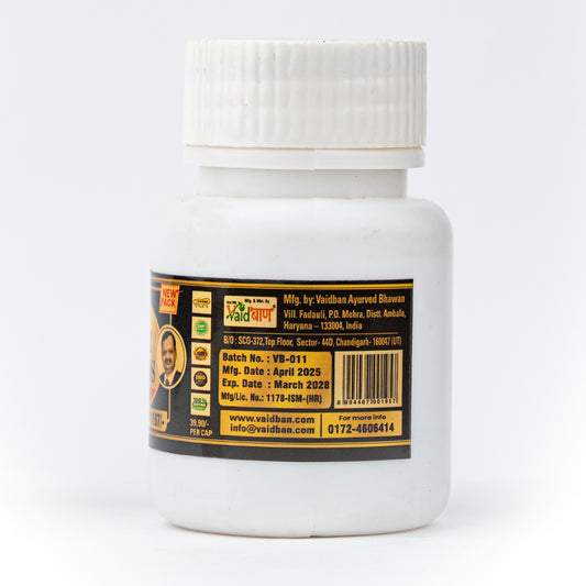 Vaidban Kabaz Nash-DS Capsules – Ayurvedic Relief from Constipation