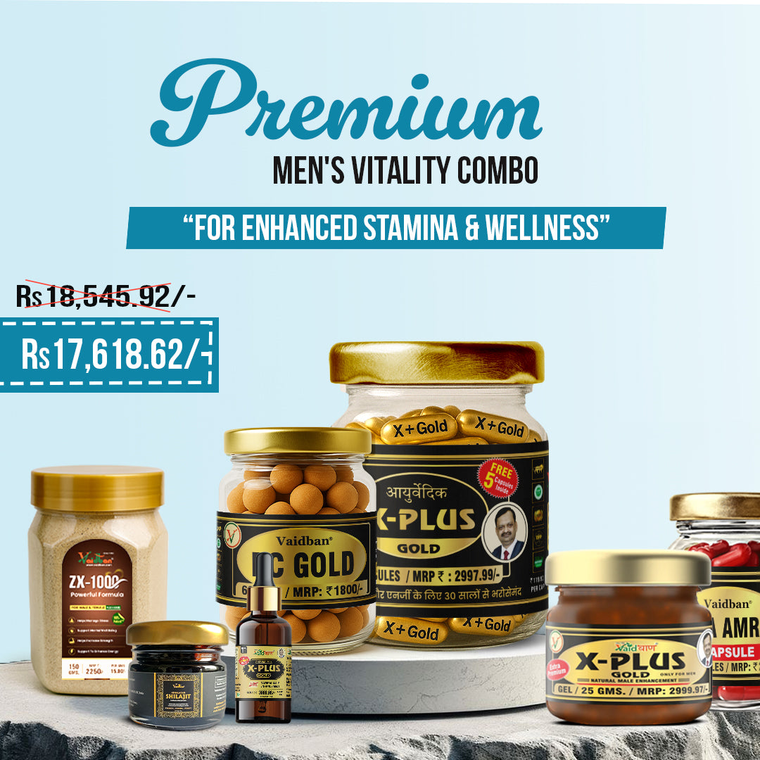 Premium Men’s Vitality Combo – Boost Strength, Stamina & Wellness Naturally