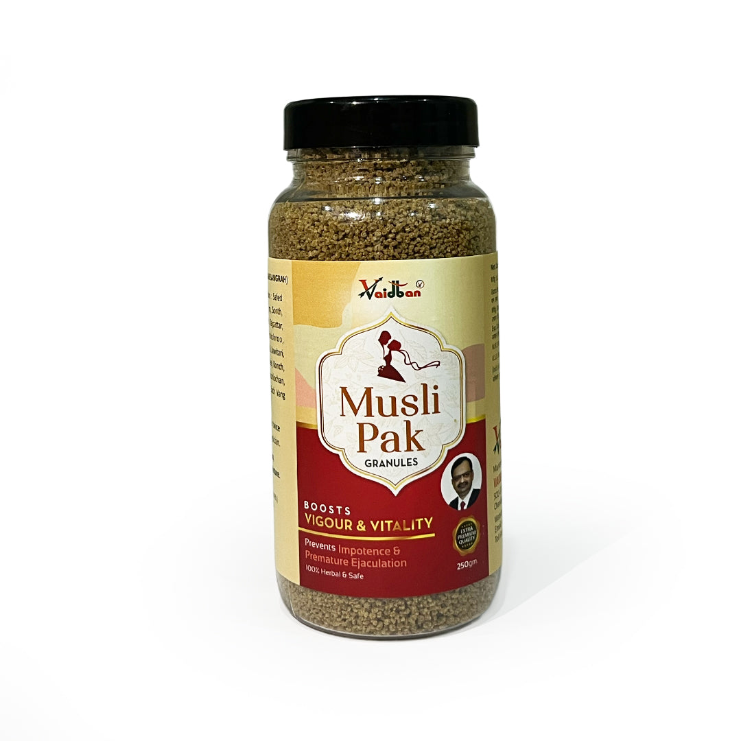 Vaidban Musli Pak – Herbal Tonic to Boost Energy, Strength & Reproductive Health