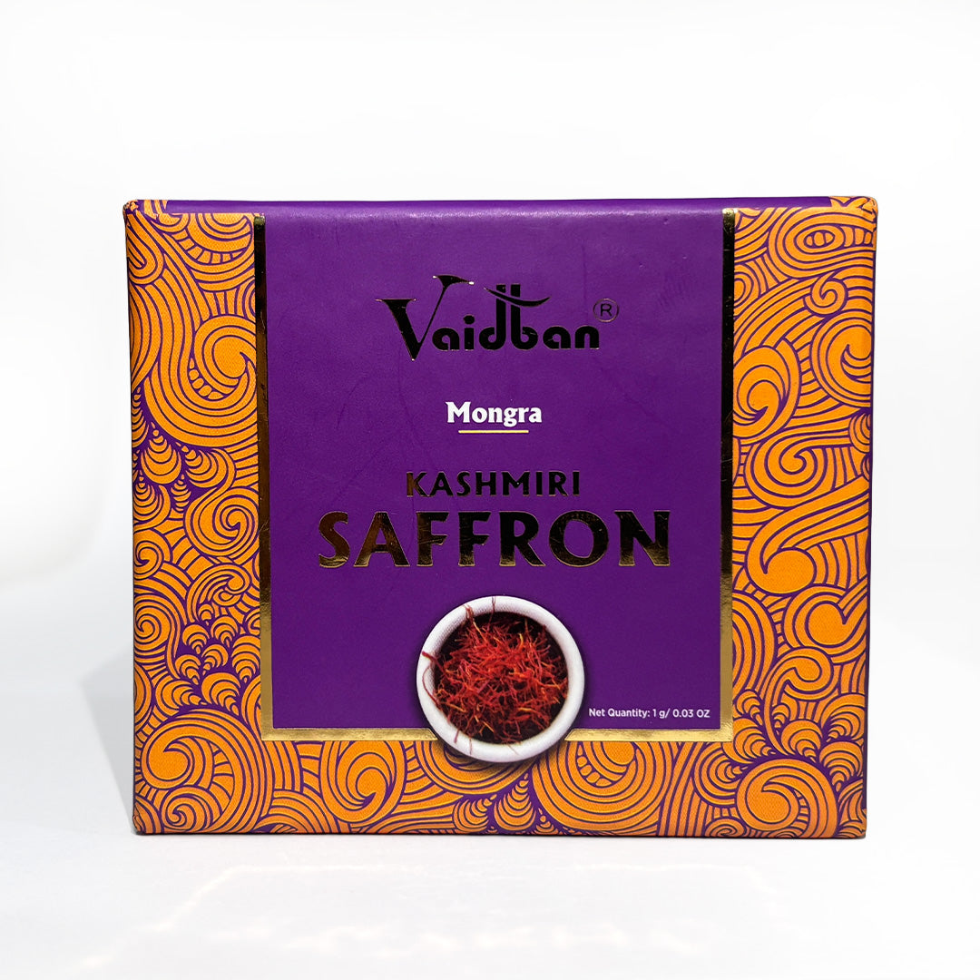Vaidban Mongra Saffron – 100% Natural Premium Kashmiri Strands