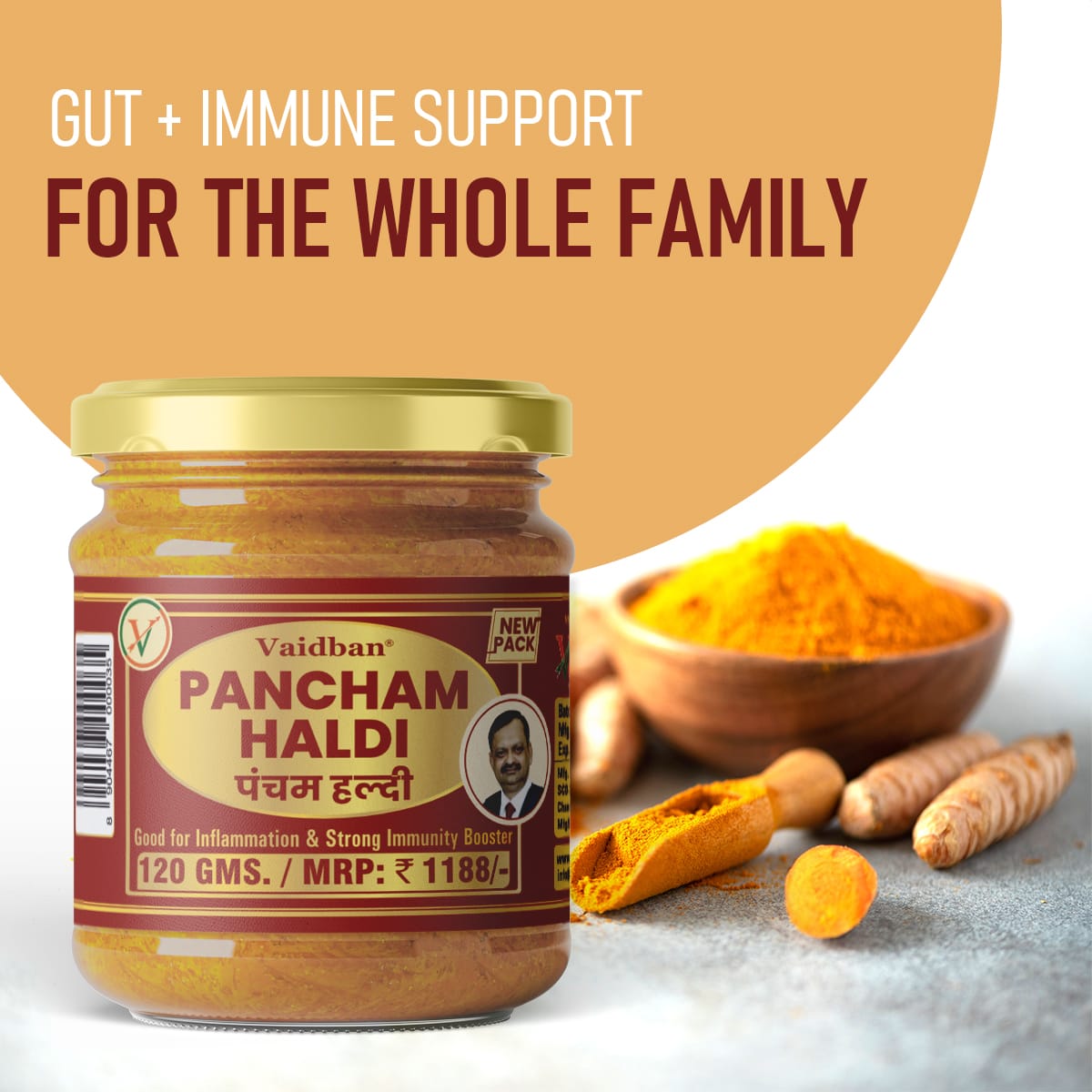 Pancham Haldi - Good for inflammation & Strong immunity booster.