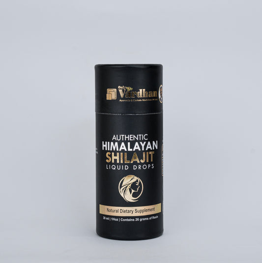 Vardhan Authentic Himalayan Shilajit Liquid Drops – Pure Resin