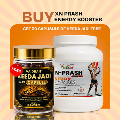 XN-Prash Energy Booster by Vaidban – Ayurvedic Muscle Gain & Endurance Supplement (2 KG)