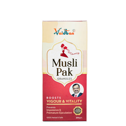 Vaidban Musli Pak – Herbal Tonic to Boost Energy, Strength & Reproductive Health