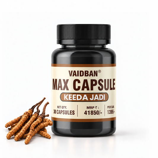 Keeda Jadi Max Capsules - Men's Wellness Formula for Stamina, Vitality & Performance