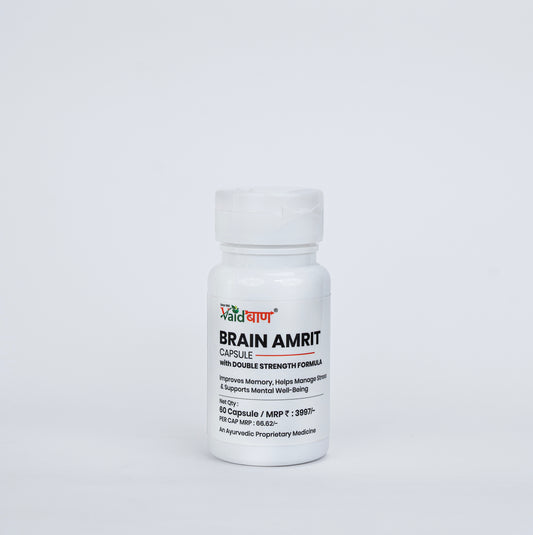 Vaidban Brain Amrit Capsule – Double Strength Formula