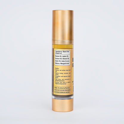 Vaidban Beard Hair Growth Oil – Helps Beard Growth & Prevents Dryness