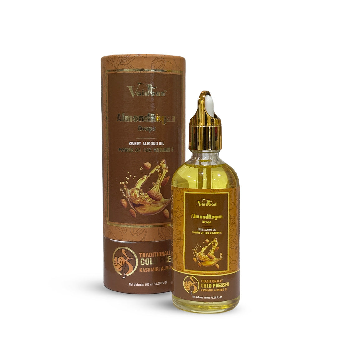 Vaidban Kashmiri Almond Rogan – Multipurpose Oil for Health & Beauty