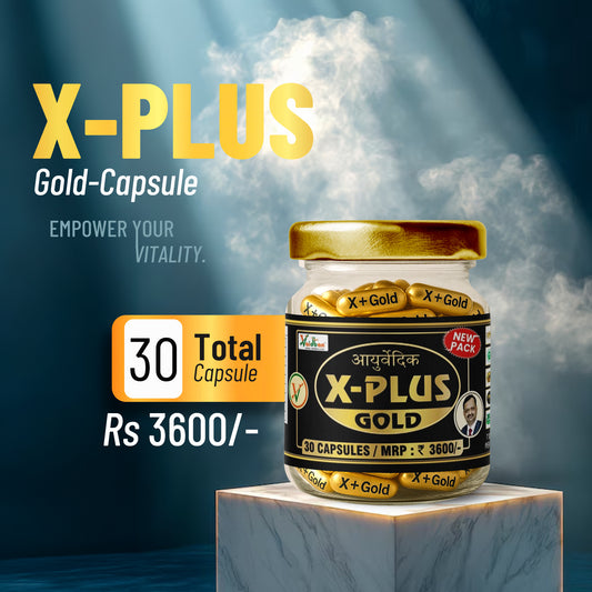 X Plus Gold Capsule – Premium Vitality & Performance Formula