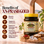 Vaidban XN-Prash Gold – Premium Chyawanprash with Gold Leaf for Energy, Stamina, Vitality & Anti-Ageing