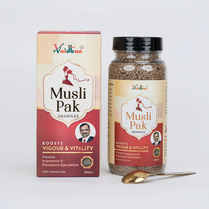 Vaidban Musli Pak – Herbal Tonic to Boost Energy, Strength & Reproductive Health