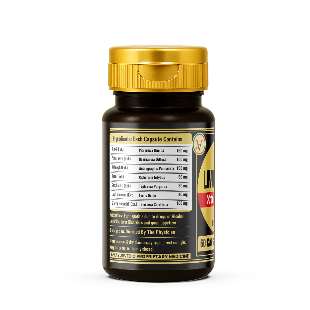 Vaidban Livo Gaj Kesri Xtra Premium – Complete Liver Care Formula