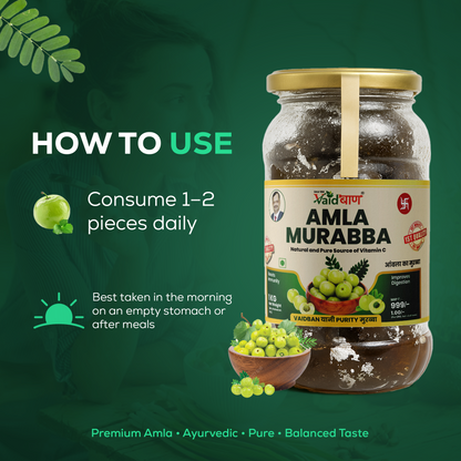 Vaidban Amla Murabba – Natural Source of Vitamin C for Daily Wellness