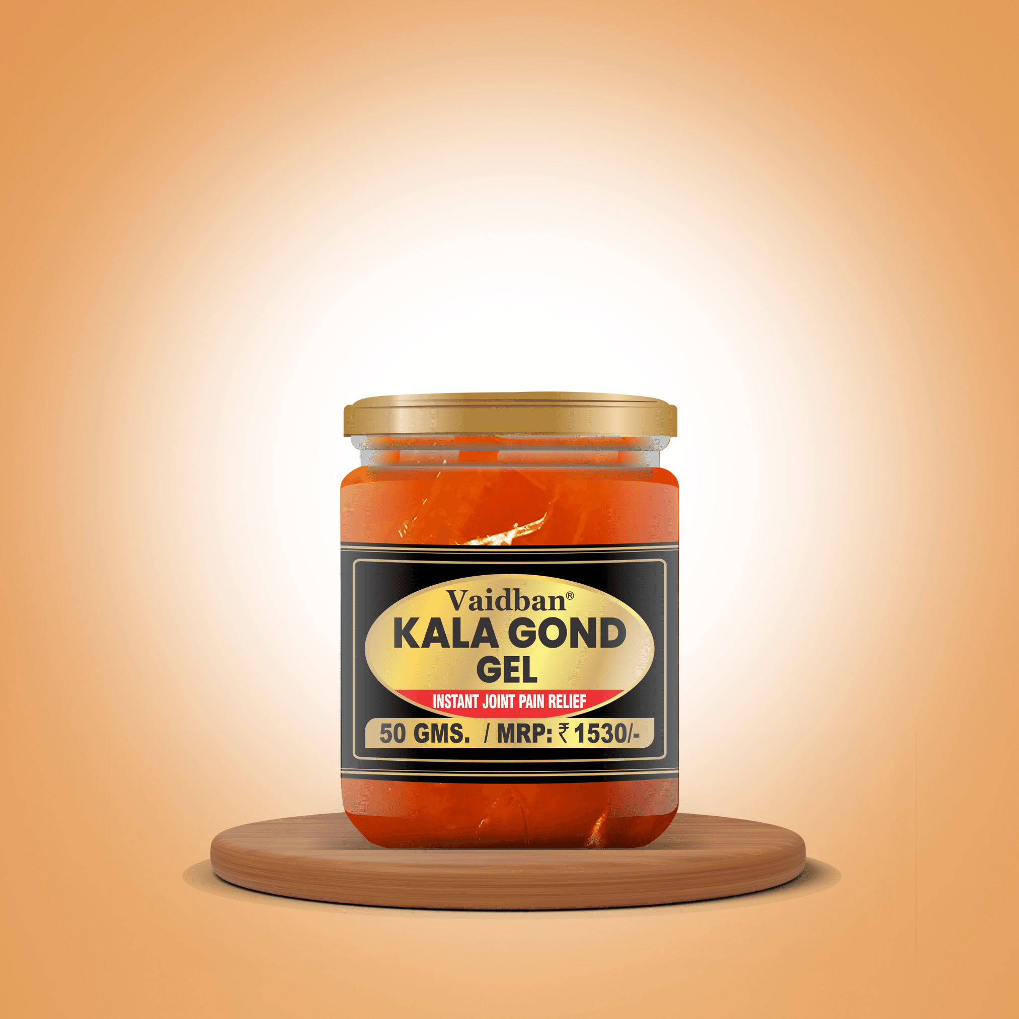 Vaidban Kala Gond Gel (50gm) | Instant Relief from Joint Pain