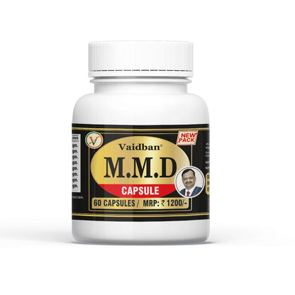 Vaidban M.M.D Capsules – Ayurvedic Solution for Diabetes Management | 60 Capsules