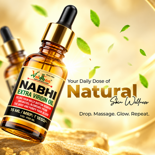 Nabhi Extra Virgin Ayurvedic Relief oil Belly Button Oil - 15 ML