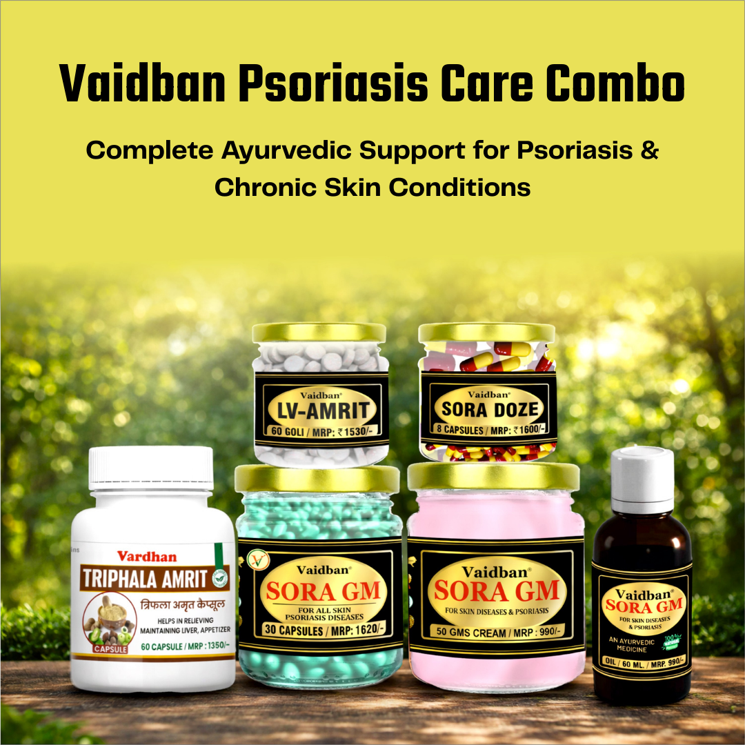 Basic Pack of Psoriatic Combo - Ayurvedic Solution for Psoriasis