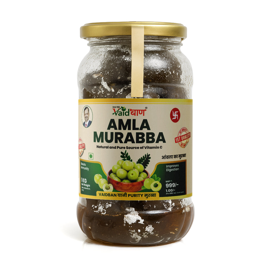 Vaidban Amla Murabba – Natural Source of Vitamin C for Daily Wellness
