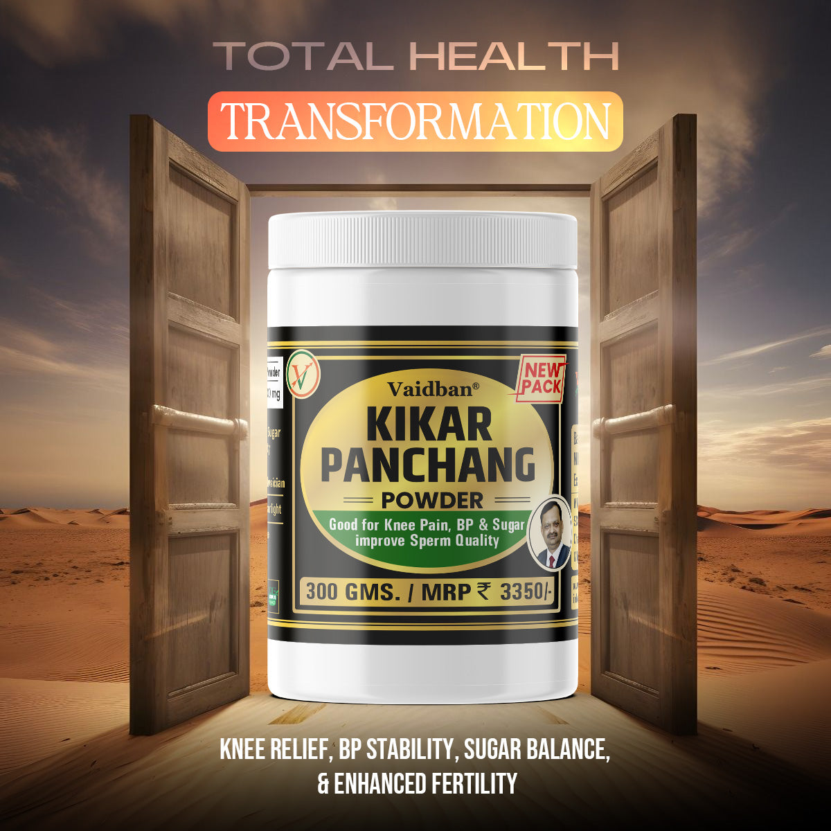 Vaidban Kikar Panchang Powder – Total Health Transformation