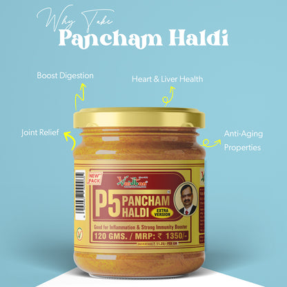 Pancham Haldi - Good for inflammation & Strong immunity booster.