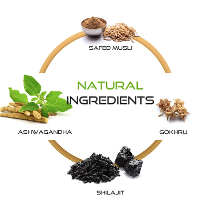 Vaidban Suryatapi Shilajit Gold - 100% Ayurvedic | for Strength, Stamina and Power