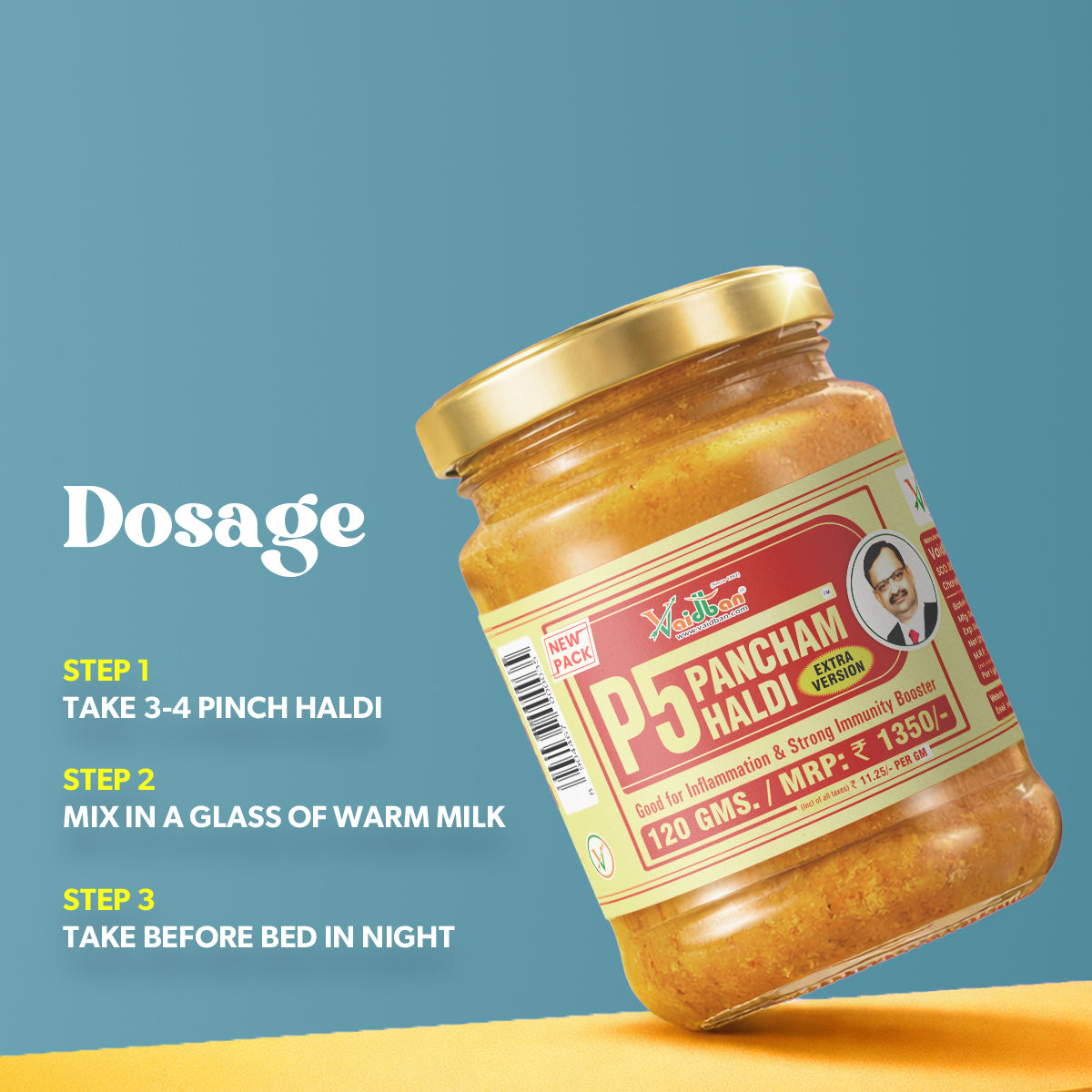 Pancham Haldi - Good for inflammation & Strong immunity booster.